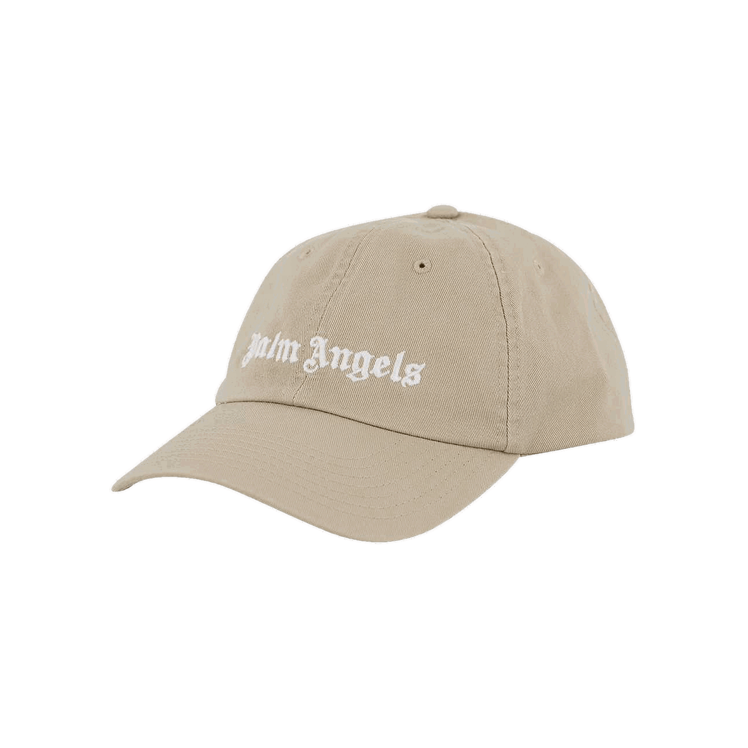 Шапка с козирка Palm Angels Classic Logo Cap Бежово | PMLB003C99FAB0016101, 0