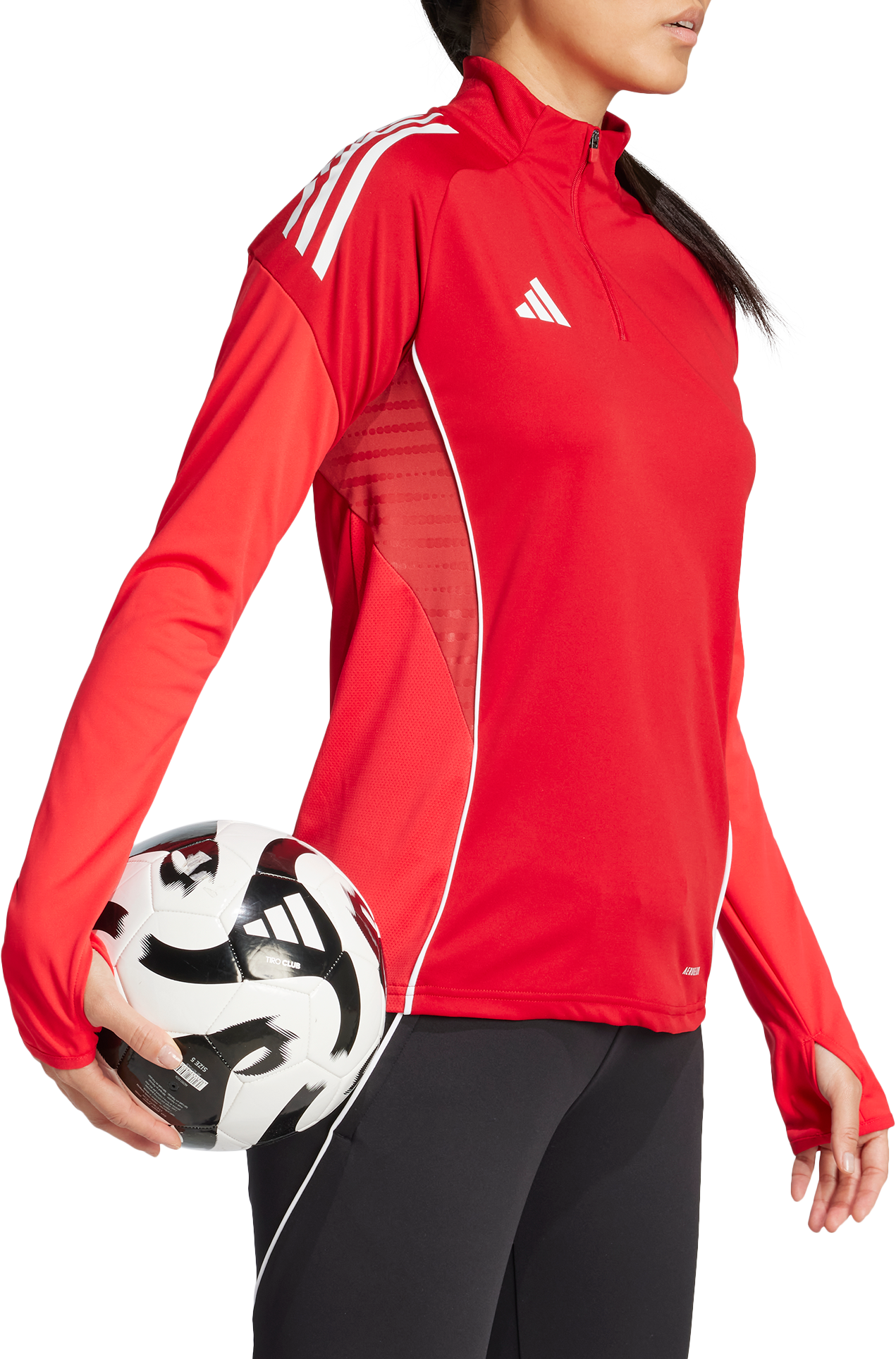 Фланелка adidas Originals Adidas TIRO25C TR TOPW Long Sleeve Training Top Червено | ji6495, 0
