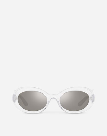 Слънчеви очила Dolce & Gabbana Dolce & Gabbana Dg Crossed Oval Sunglasses Бяло | VG4006VP36G9V000, 0