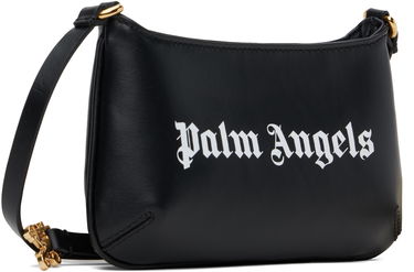 Дамска чанта Palm Angels Giorgina Mini Leather Shoulder Bag Черно | PWNX006C99LEA0011001, 1