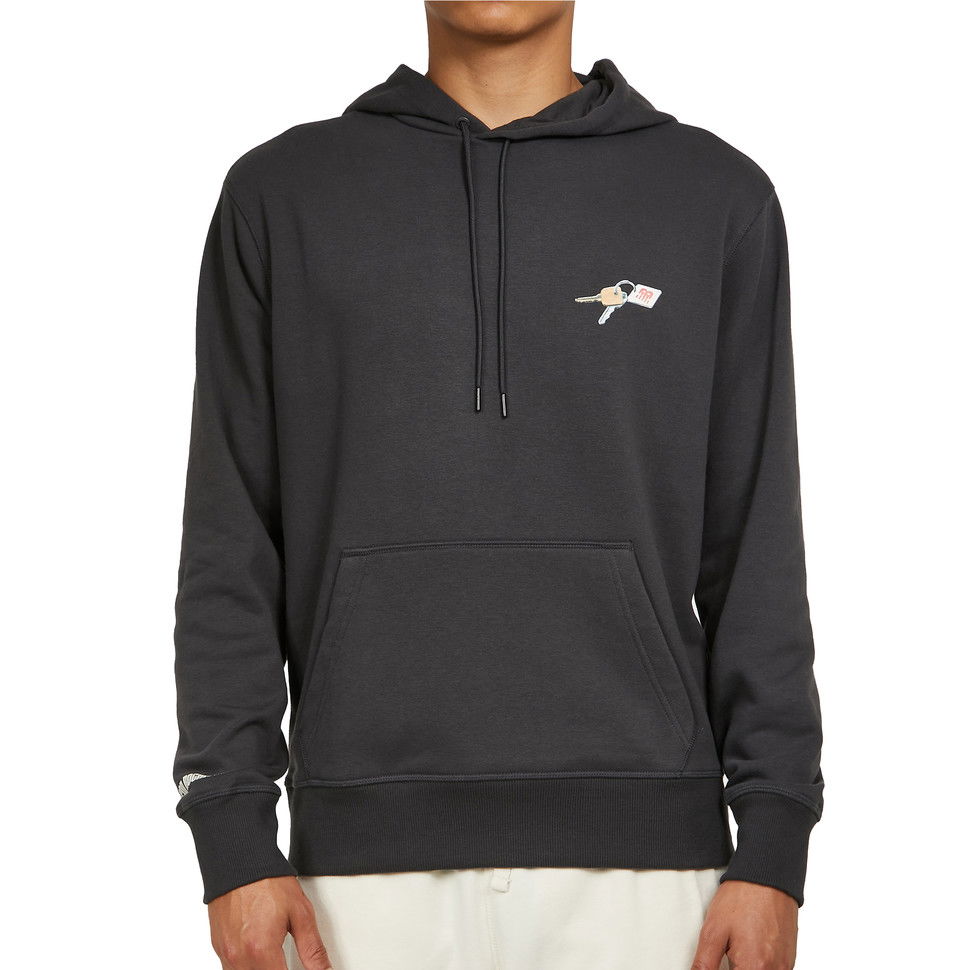 Суитчър New Balance Athletics Jacob Rochester Hoodie Черно | MT23555_PHM, 0