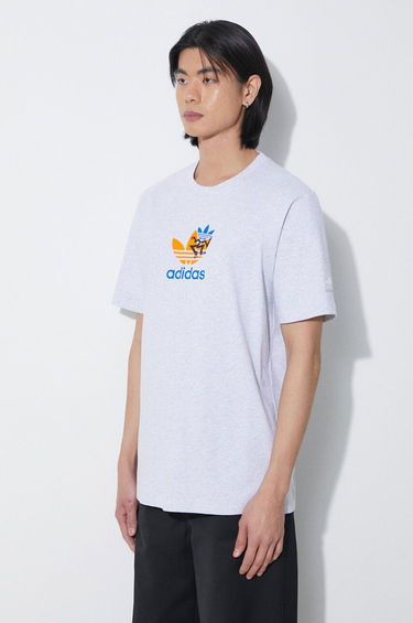 Тениска adidas Originals T-Shirt With Print Сиво | IS2912, 0