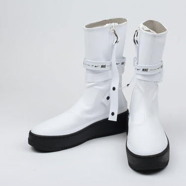 Кецове и обувки Nike W Air Force 1 Sage Hi Бяло | AQ2771-100, 2