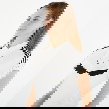 Тениска adidas Performance Reconstructed Mock Neck Short Sleeve Top Бяло | KC6531, 1