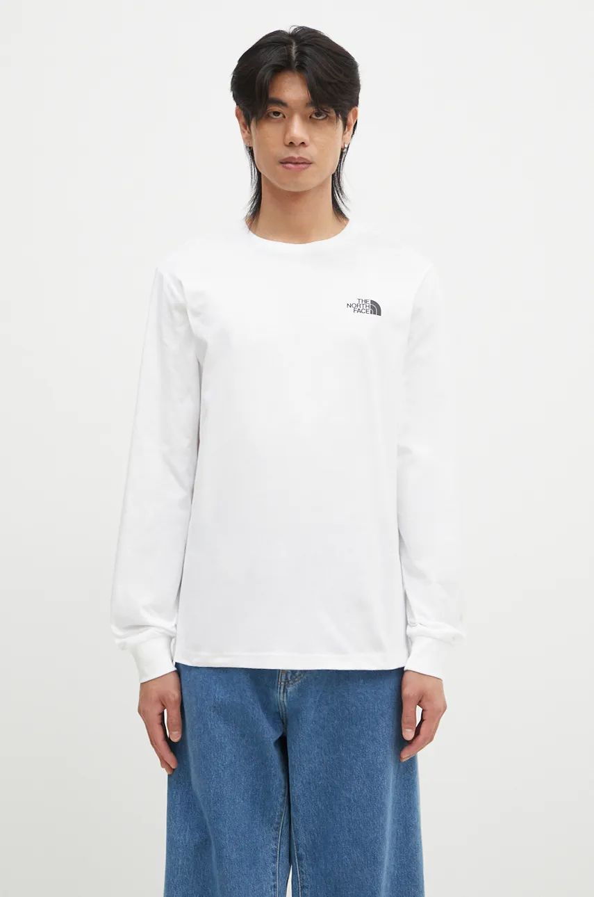 Тениска The North Face L/S Redbox Tee T-shirt Бежово | NF0A87NNFN41, 0