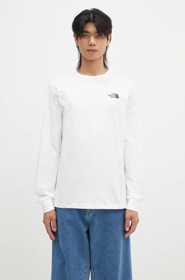Тениска The North Face L/S Redbox Tee T-shirt Бежово | NF0A87NNFN41, 0