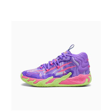 Кецове и обувки Puma MB.03 Toxic JR, viola Glimmer-verde Gecko Лилаво | 379268_01, 1