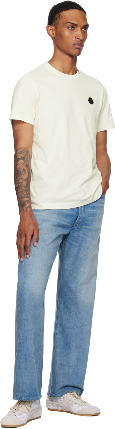 Тениска Moncler Moncler Short Sleeve T-Shirt Бежово | K20918C0003289AYW, 3