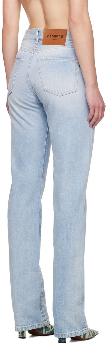 Дънки VETEMENTS Embroidered Jeans Синьо | VL20PA280L, 2