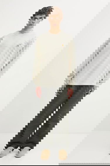 Тениска Carhartt WIP Long-Sleeve Vista T-Shirt Бежово | I030779.2LPGD, 4