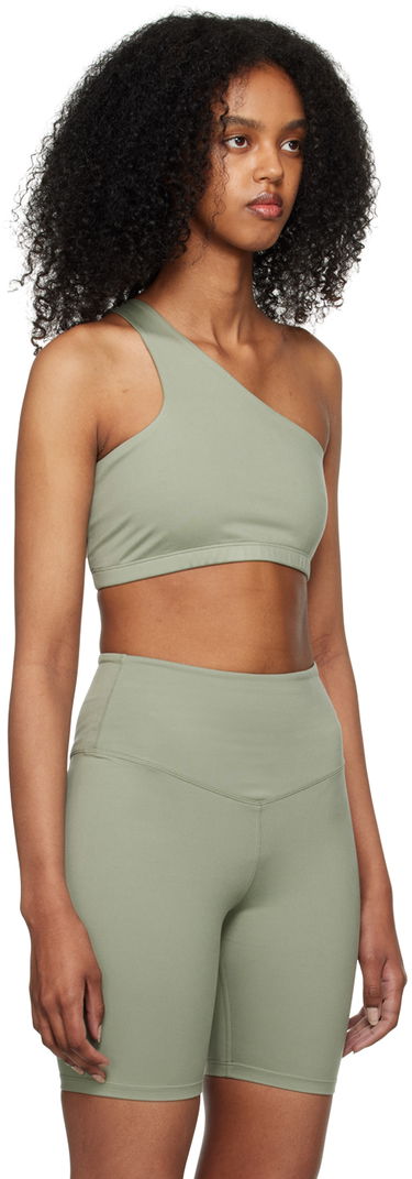 Сутиен Anine Bing Jules One Shoulder Sports Bra Зелено | S-10-9157-340, 1