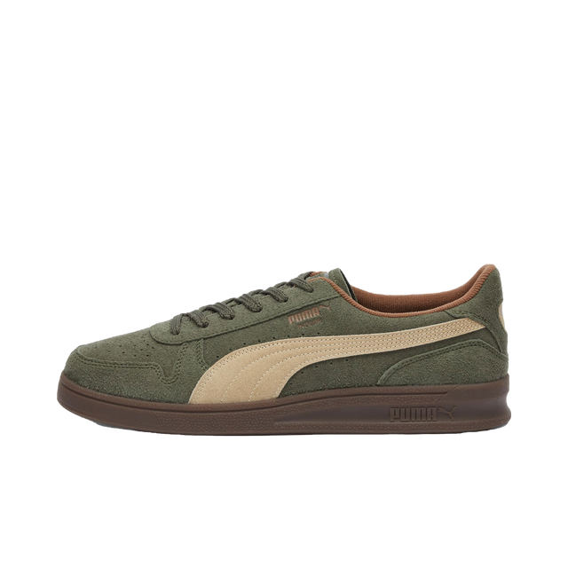 Men's Indoor R-Suede in Dark Olive/Prairie Tan, Size UK 10 | END. Clothing