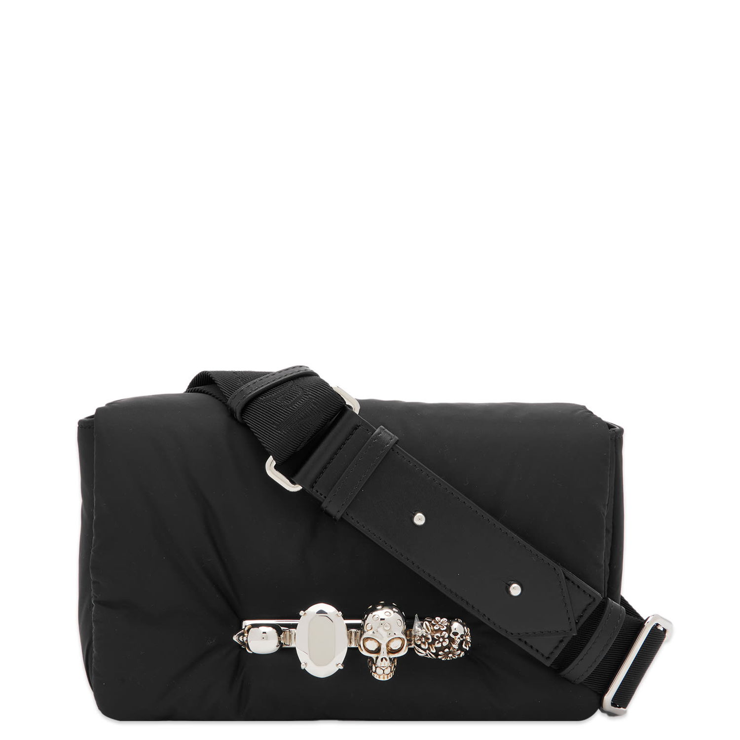 Раница Alexander McQueen New Knuckle Waist Bag Черно | 7750461AAQ3-1000, 0