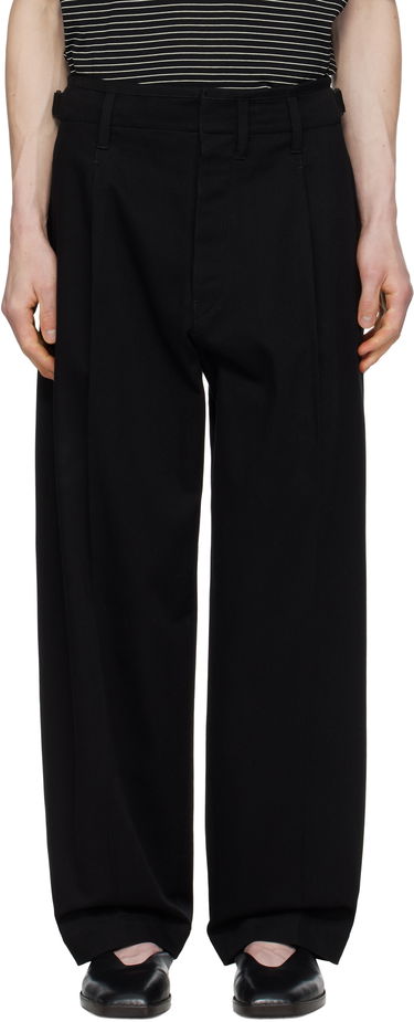 Панталони LEMAIRE Lemaire Pleated Carrot Trousers Черно | PA1194 LF1365, 0