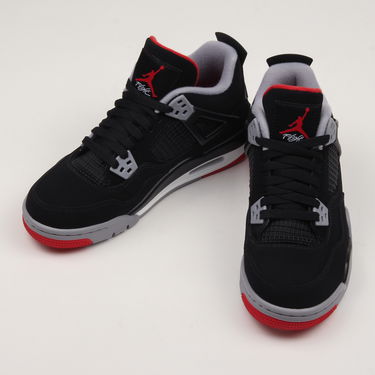 Кецове и обувки Jordan Jordan 4 Retro GS Черно | 408452-060, 2