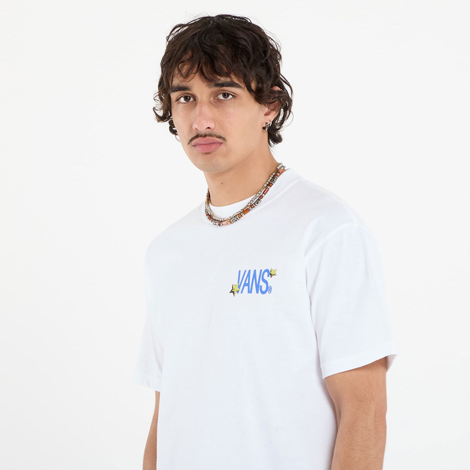 Тениска Vans Chaos Short-Sleeve T-Shirt M Бяло | VN000PBRWHT1, 1