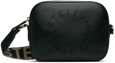 Чанта през рамо Stella McCartney Stella McCartney Logo Crossbody Bag Зелено | 700266W8542, 0