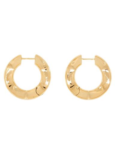 Обеци Bottega Veneta Hoop Earrings Бежово | 741369 VAHU0