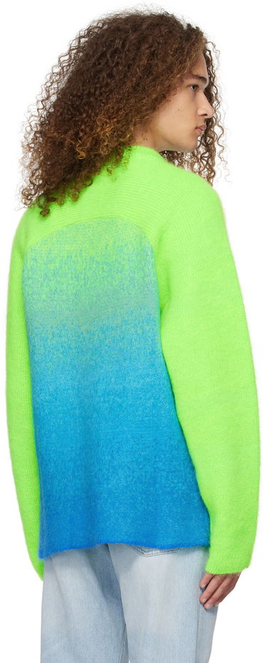 Пуловер ERL Gradient Knit Sweater Зелено | ERL07N001, 2