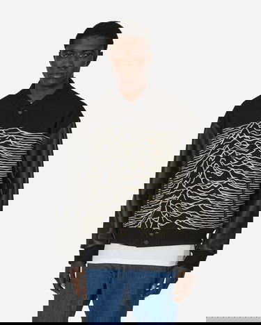 Яке Pleasures Joy Division Unknown Varsity Jacket Black Черно | P24JD008 BLACK, 0
