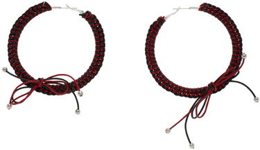 Обеци Chopova Lowena Chopova Lowena Nimbus XL Hoop Earrings Червено | 6508, 0