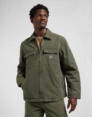 Яке Lee Workwear Regular Quilted Jacket Size XXL Зелено | 112370467, 0