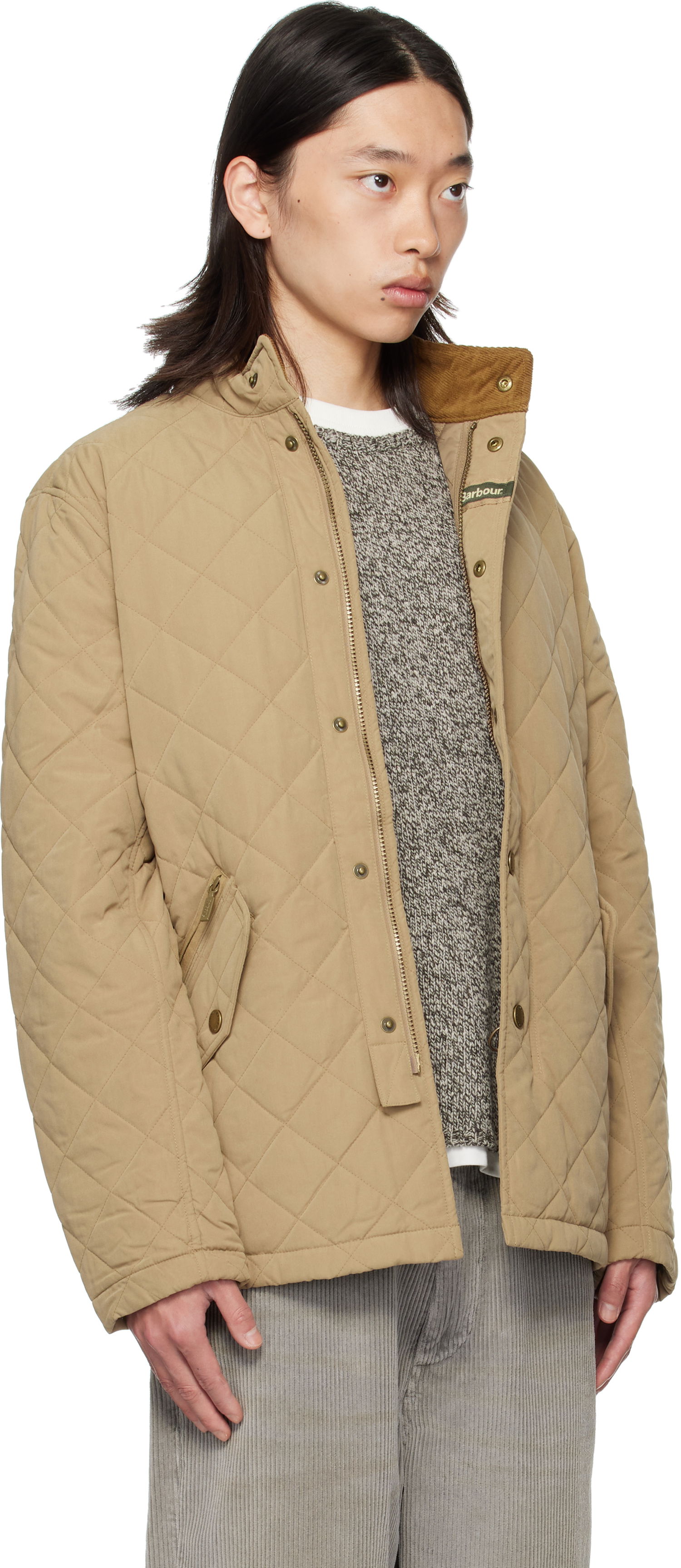 Яке Barbour Barbour Shoveler Quilted Jacket Бежово | MQU0784BE31, 1