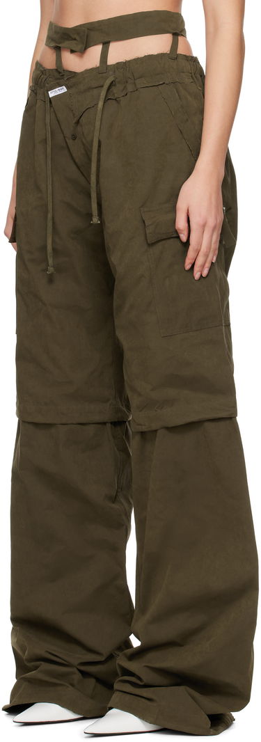 Карго панталони Ottolinger Ottolinger Baggy Cargo Pants Зелено | 10620030601, 3