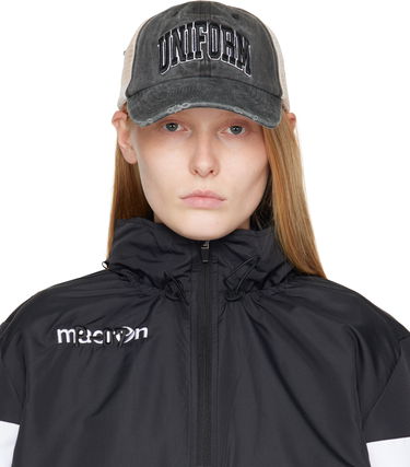 Шапка с козирка 032C Lucky Strike Distressed 'UNIFORM' Embroidered Trucker Cap Черно | S25-UAW-3102-050-W, 0