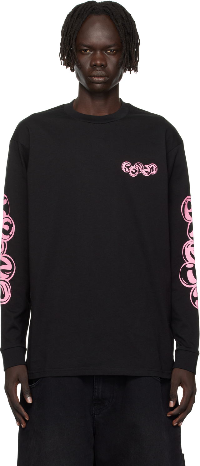 Kenzo Paris 'KENZO Pachinko' Relax Fit Long Sleeve Tee