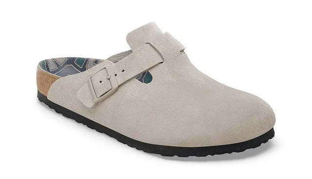 Boston BS Suede Leather Regular Fit Clog