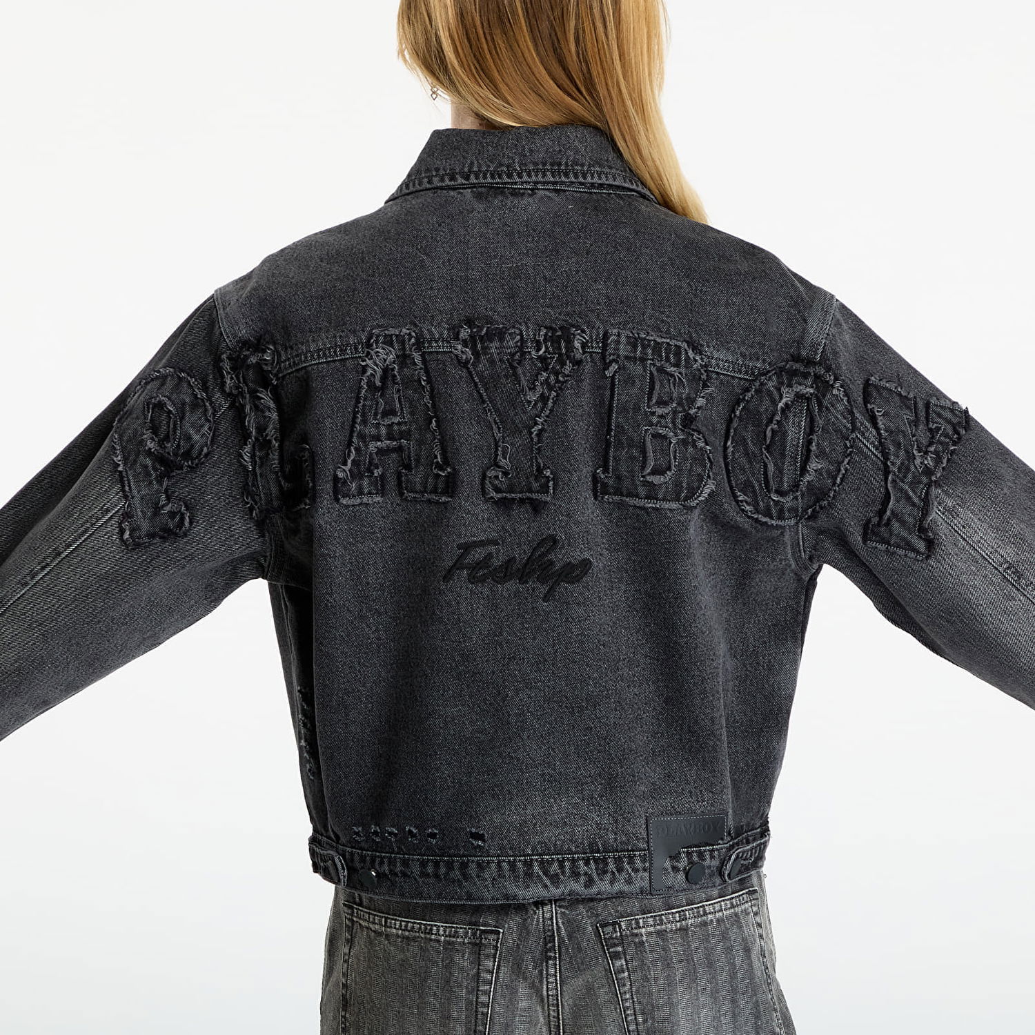 Яке Footshop Playboy x FTSHP Denim Jacket UNISEX Black Черно | FTSHP_513, 1