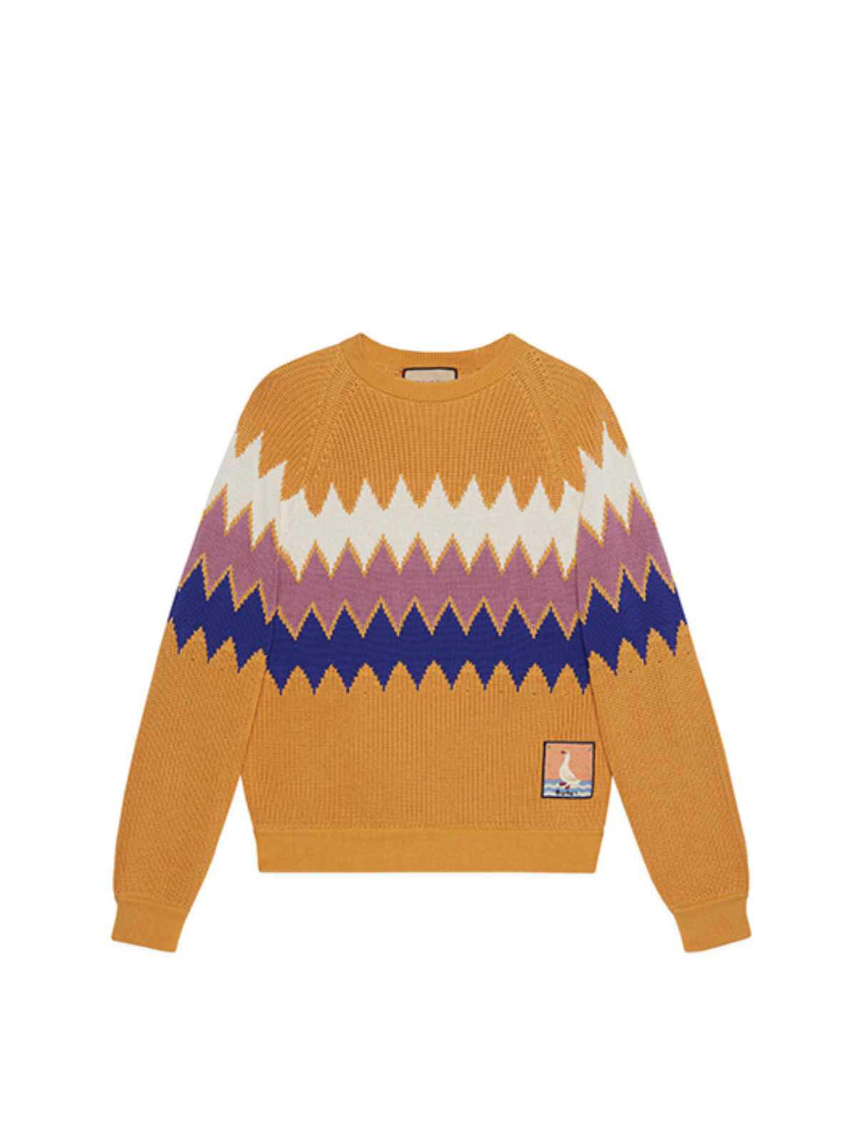 Пуловер Gucci Stripe Pattern Sweater Orange Multi Оранжево
 | 705801 XKCIY 7528, 0