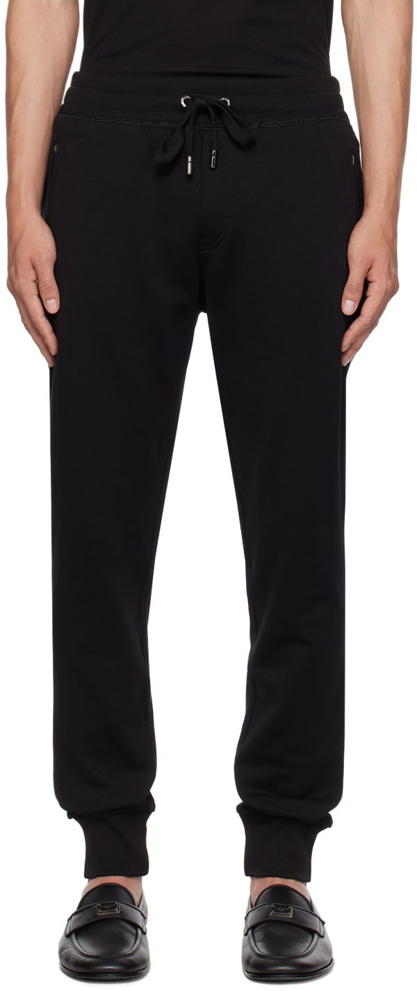 Black Drawstring Lounge Pants