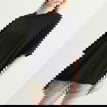 Тениска Rick Owens DRKSHDW Walrus T-Shirt Черно | DS02E7201-RN-09, 2