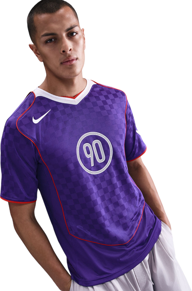 Фланелка Nike Total 90 Energy Checkered Jersey Лилаво | im6299-547, 2