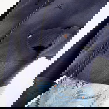 Суитчър Dime Cropped Zip Hoodie Тъмно синьо | DIMEHO2513NVY, 2