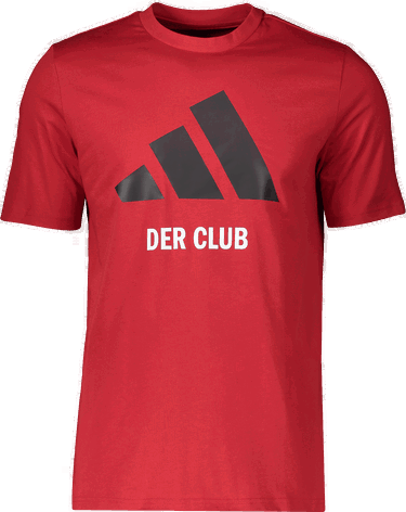 Тениска adidas Originals 1. FC Nürnberg 'DER CLUB' Graphic T-Shirt Червено | 6fcnim7855, 1