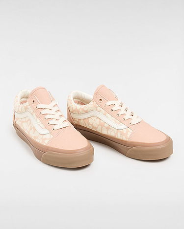 Кецове и обувки Vans Old Skool 36 Lx Shoes (groovy Floral Peach) Unisex Pink, Size 3 Бежово | VN000CT9BOD, 1
