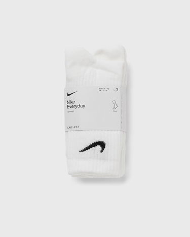 Чорапи Nike Everyday Lightweight Crew Socks 3-Pack Бяло | SX7676-100, 2
