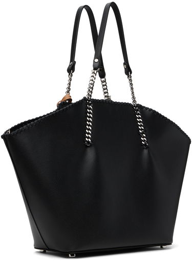 Голяма пазарска чанта Stella McCartney Re-Edition Tote Bag Черно | 7B0100WP0406, 2