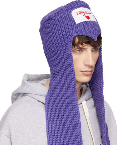 Шапка Charles Jeffrey Loverboy Charles Jeffrey LOVERBOY Clash of Clans Edition Witch Scarf Beanie Лилаво | 054132201, 1