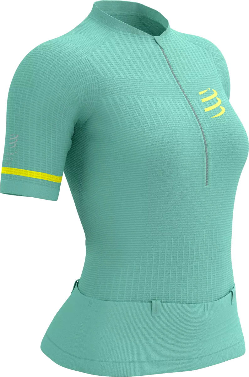Тениска Compressport Trail Postural SS Top T-shirt Зелено | aw00134b5071, 0