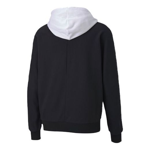 Суитчър Puma Running Training Breathable Colorblock Knit Hooded Jacket Черно | 582733-01