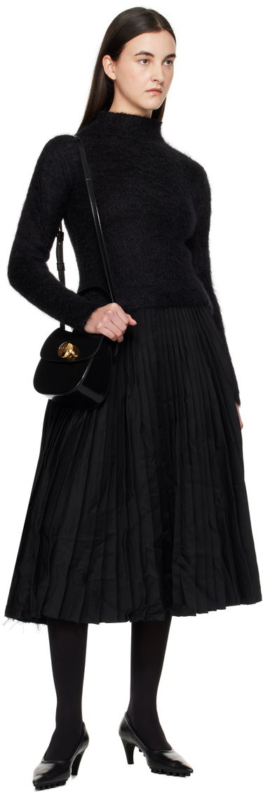 Пуловер Marni Marni Brushed Mohair Mock Neck Sweater Черно | DVMD0180A0 UFU172, 3