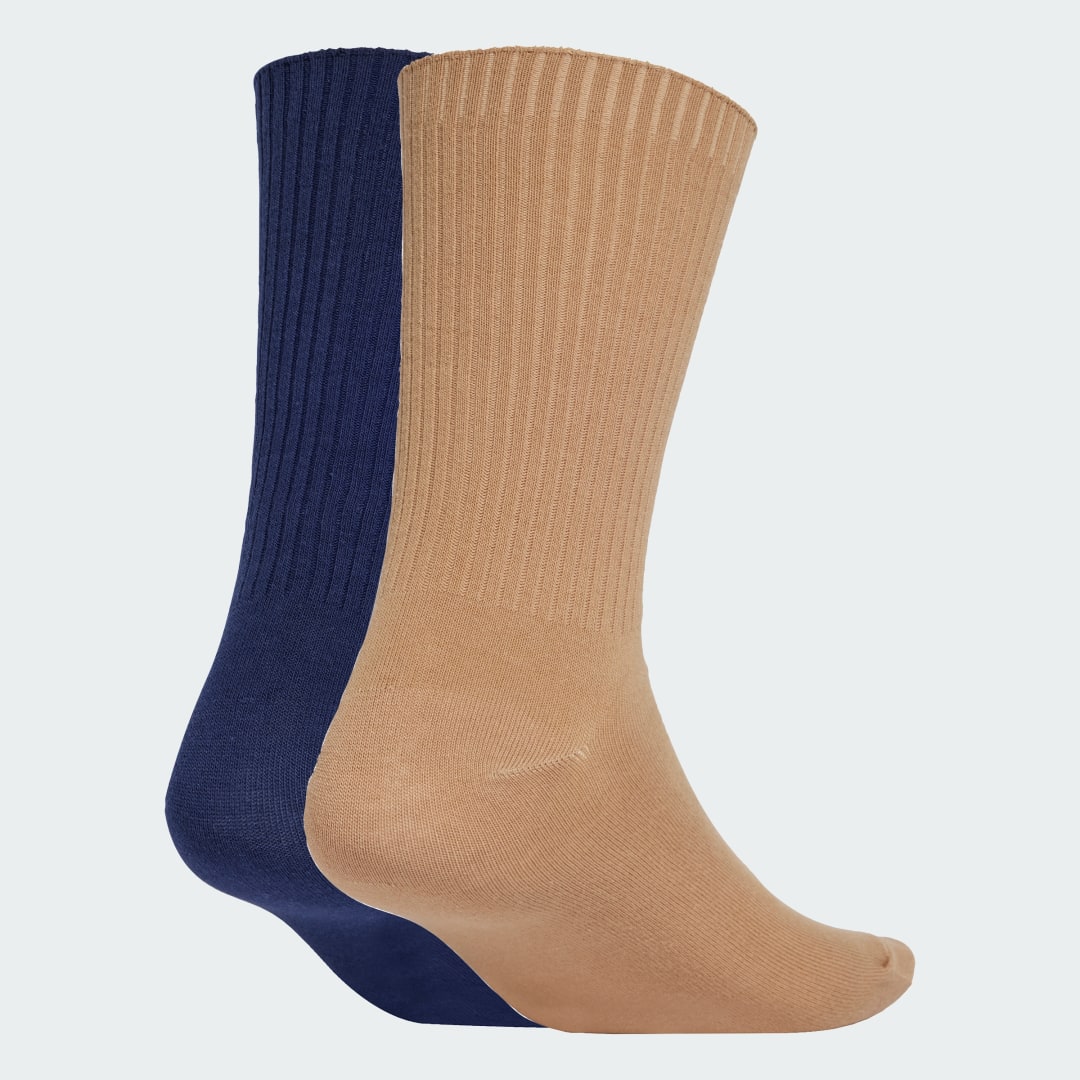 Чорапи adidas Performance Premium Essentials Crew Socks - 2 Pack Кафяво | JJ1838, 0
