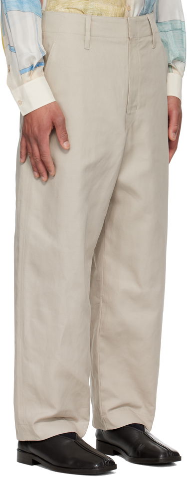 Панталони LEMAIRE Lemaire Big Chino Trousers Черно | PA1207 LF1350, 4