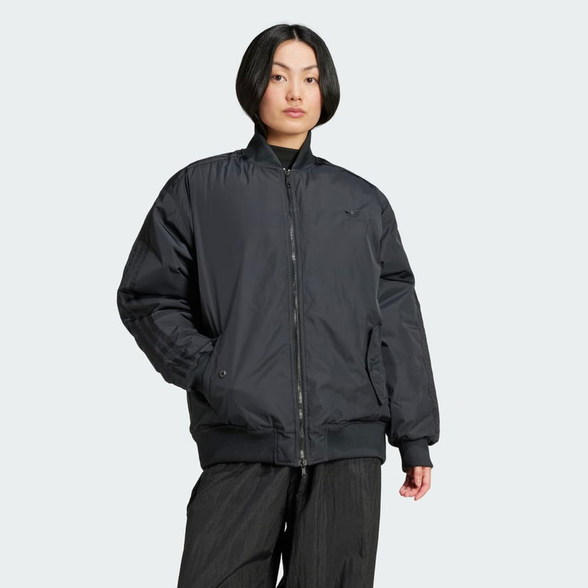 Яке бомбър adidas Performance Oversized SST Bomber Jacket Черно | IW8422