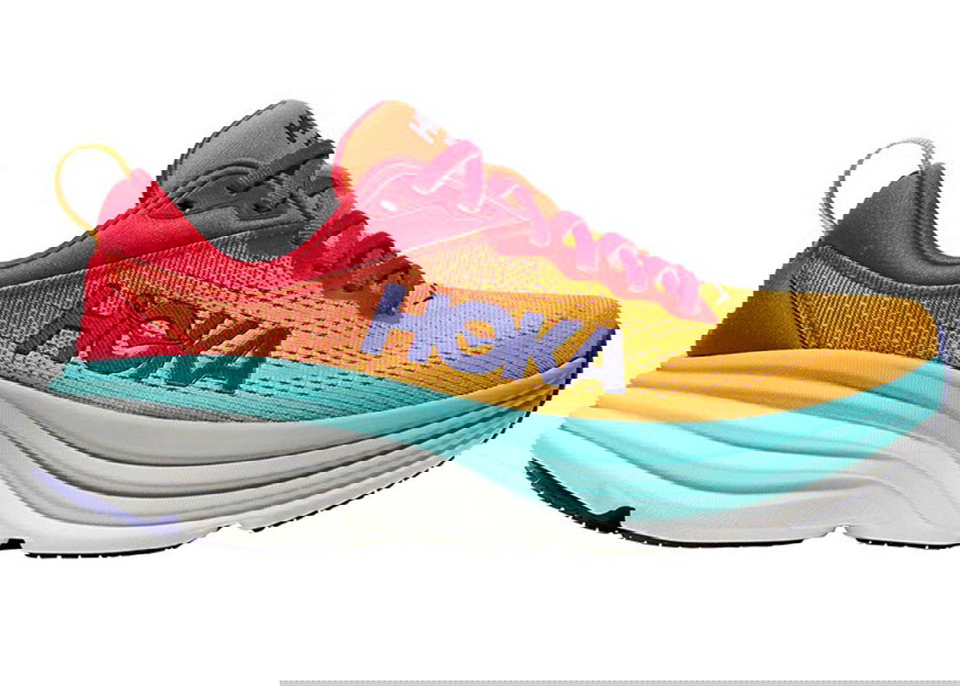 Кецове и обувки Hoka One One Bondi 8 Cerise Cloudless Многоцветен | 1123202-CRSCL, 0