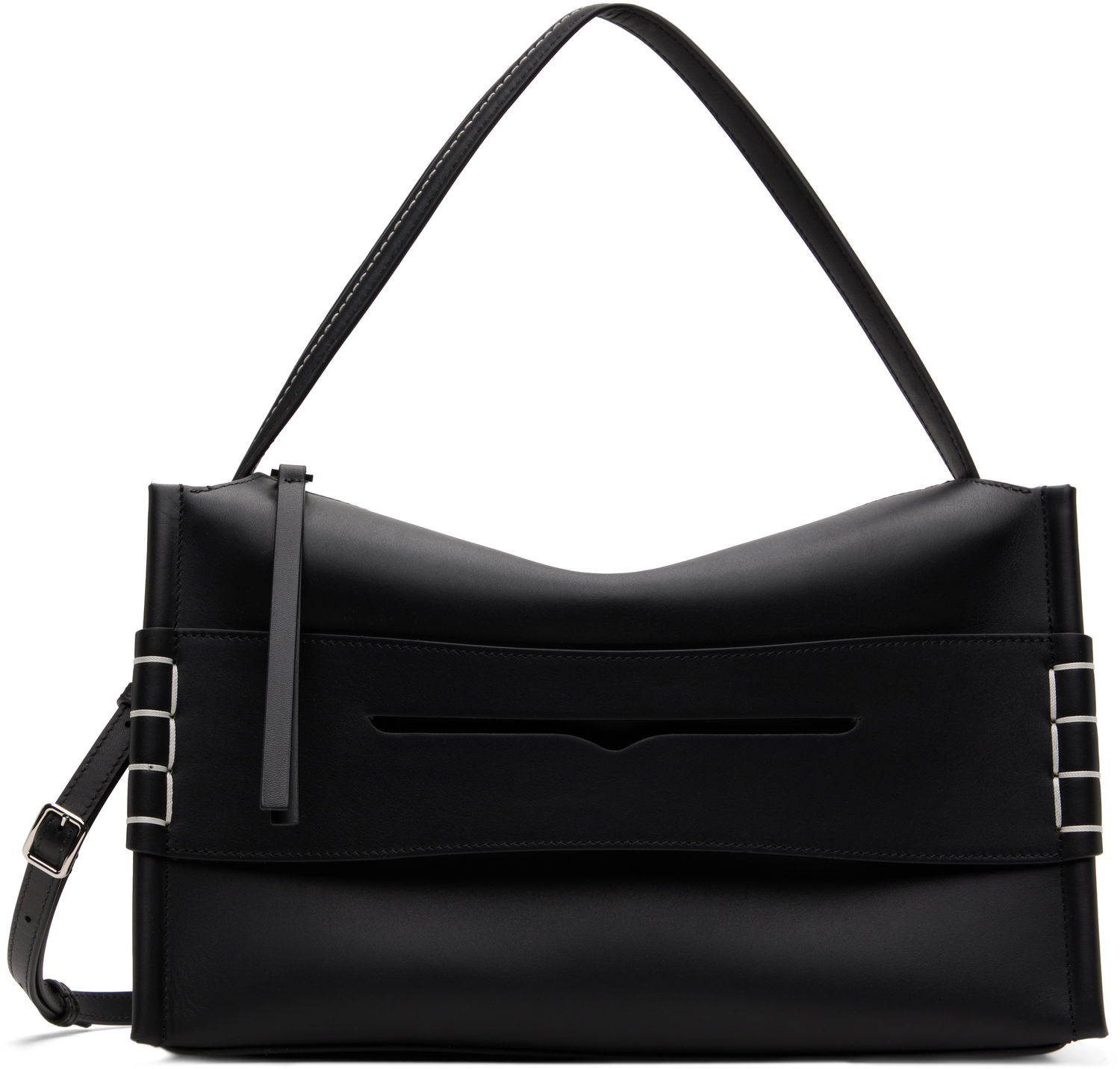 Дамска чанта JW Anderson JW Anderson Medium Loafer Bag Черно | HB0732-LA0360, 0